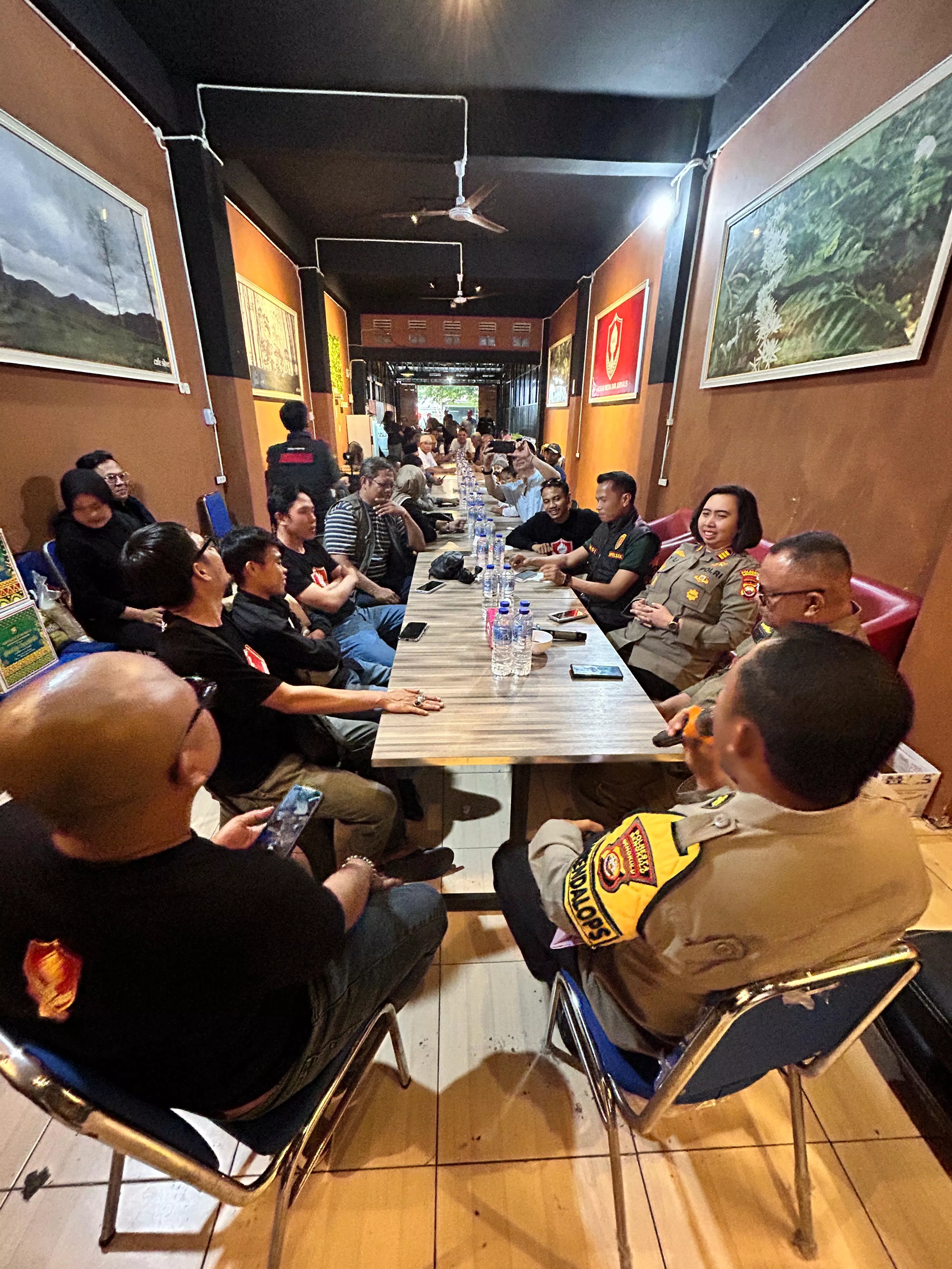 AMJ Bengkulu Gelar Buka Puasa dan Santunan, Perkuat Silaturahmi Insan Pers dan Aparat