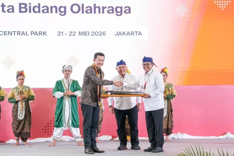 Rakernas KONI 2026 Dibuka Taufik Hidayat, Singgung Diplomasi Olahraga hingga Target Prestasi Dunia