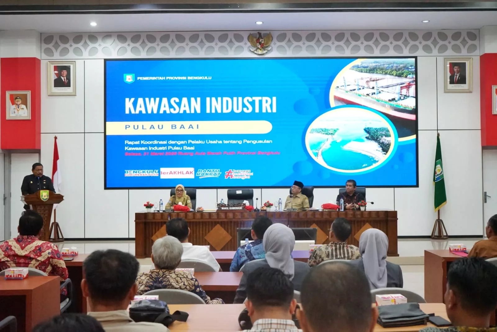 Pulau Baai Disiapkan Jadi Magnet Industri, Pemprov Bengkulu Kumpulkan Pelaku Usaha