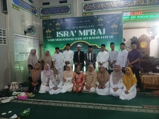 Peringatan Isra Mi’raj Jadi Ruang Silaturahmi, Pemkab Bengkulu Tengah Hadir Menyatu dengan Warga