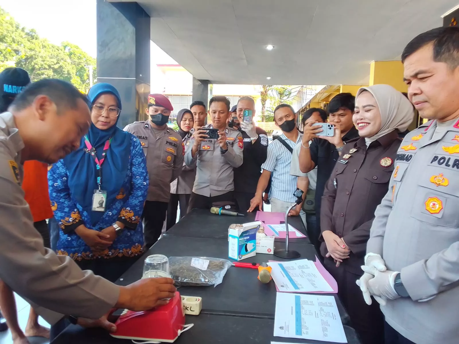 Ganja 279 Gram dan Sabu 15,17 Gram Dimusnahkan Polresta Bengkulu, Bandar Narkoba Diburu Habis
