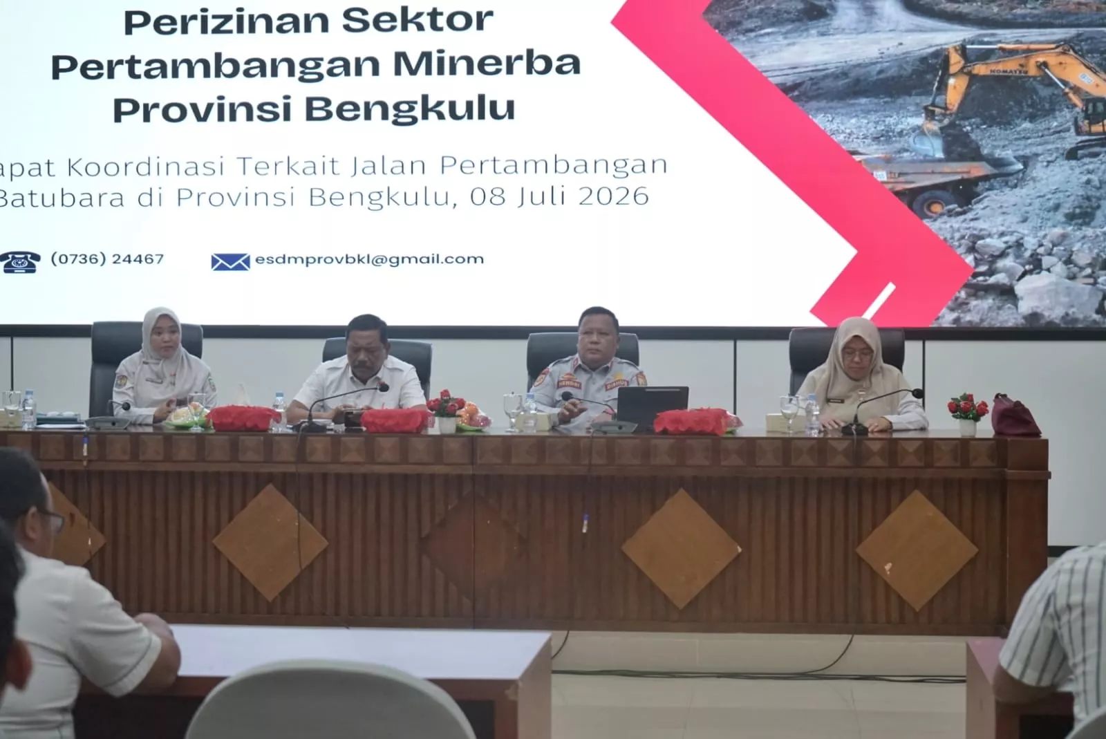 Wagub Mian Kumpulkan Belasan Perusahaan Batu Bara, Truk Over Tonase Jadi Sorotan