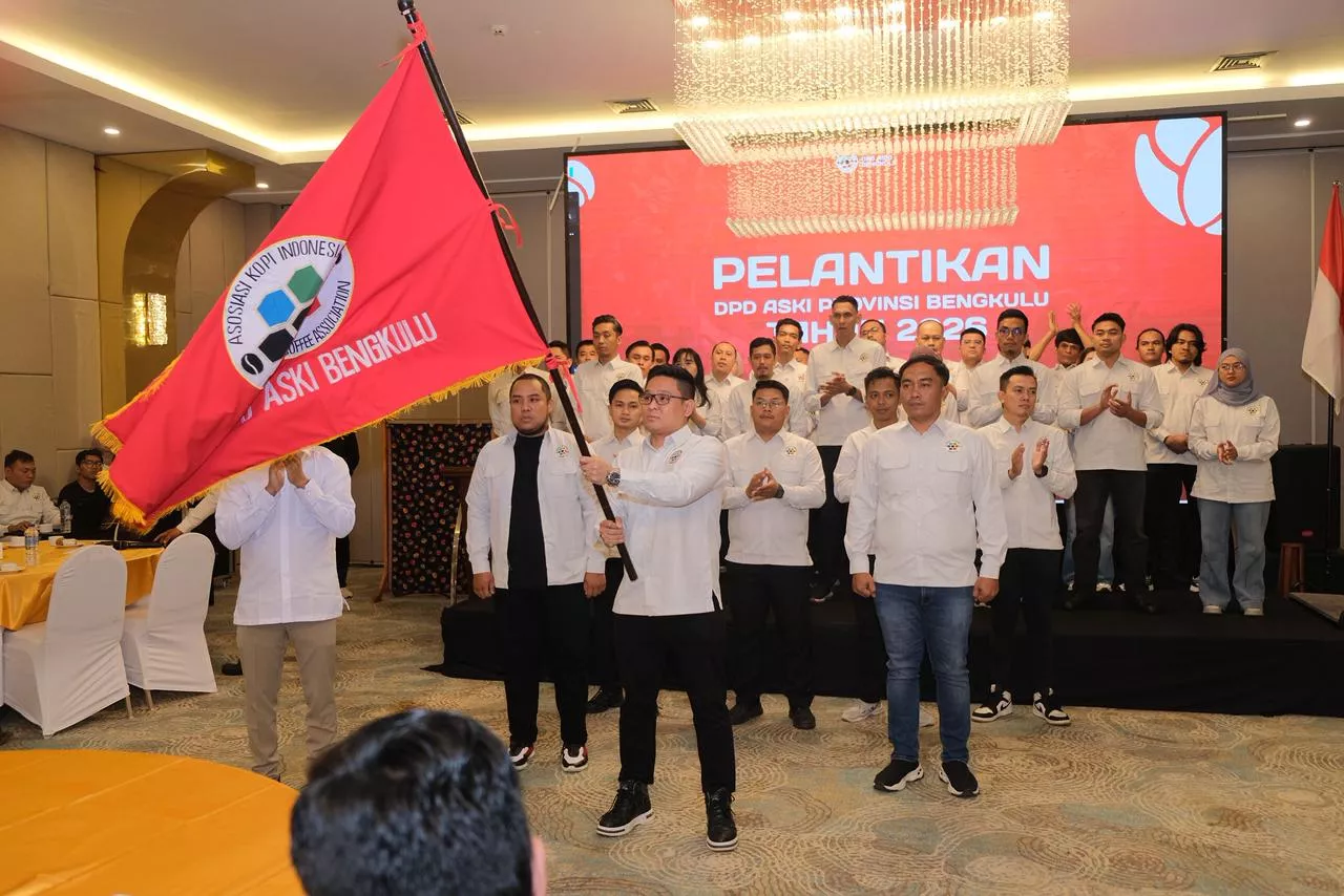 Resmi Dilantik, Yosia Yodan Nahkodai ASKI Bengkulu, Siap Bawa Kopi Bengkulu Tembus Pasar Nasional dan Global