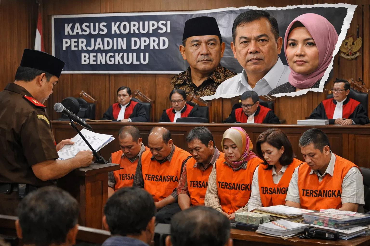 Kasus Korupsi Perjadin Setwan DPRD Bengkulu Sebatas Internal Sekretariat? Kejati Bengkulu Disentil