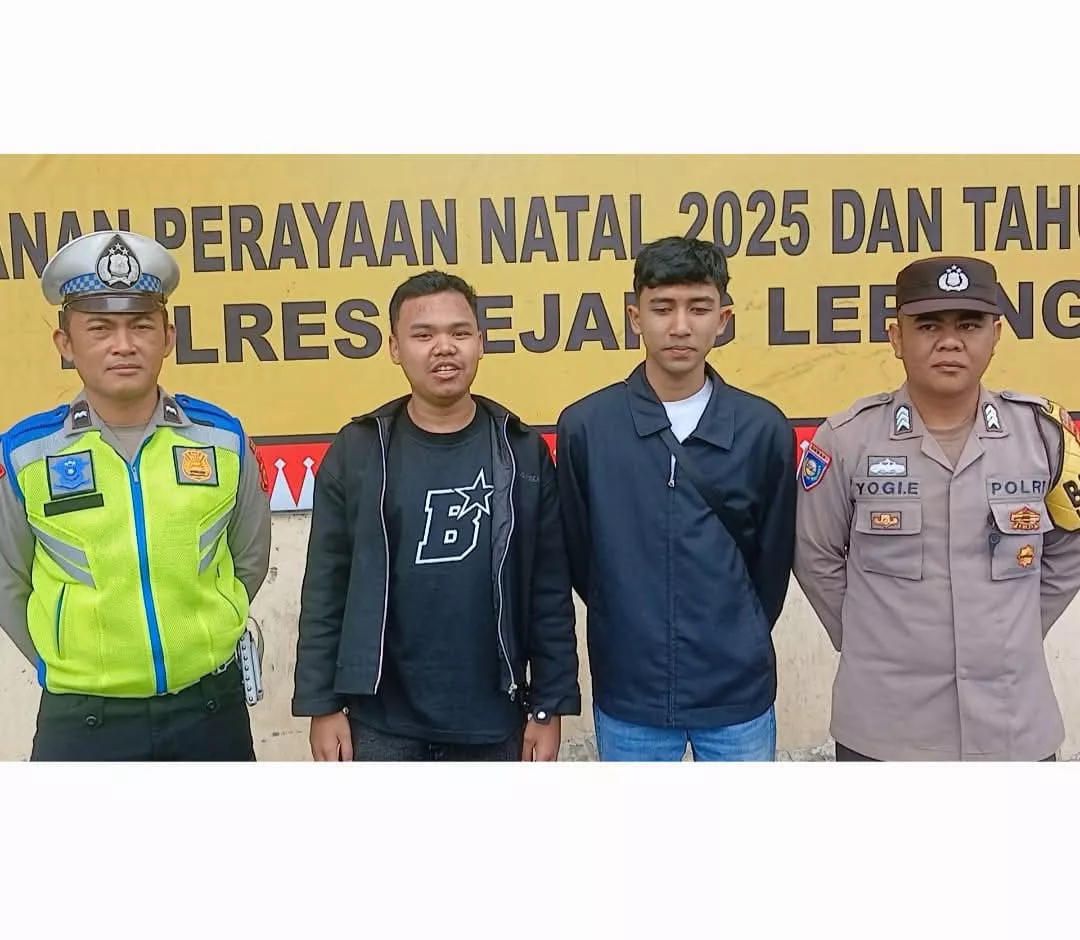 Polsek Sindang Kelingi Kawal Pengendara Motor di Jalur Curup–Lubuk Linggau