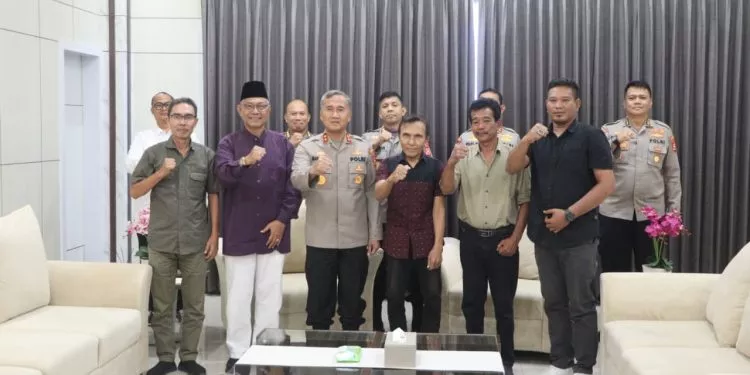 Kapolda Bengkulu Sambut KKT Bencoolen, Polda Siap All Out Amankan Festival Tabot 2026