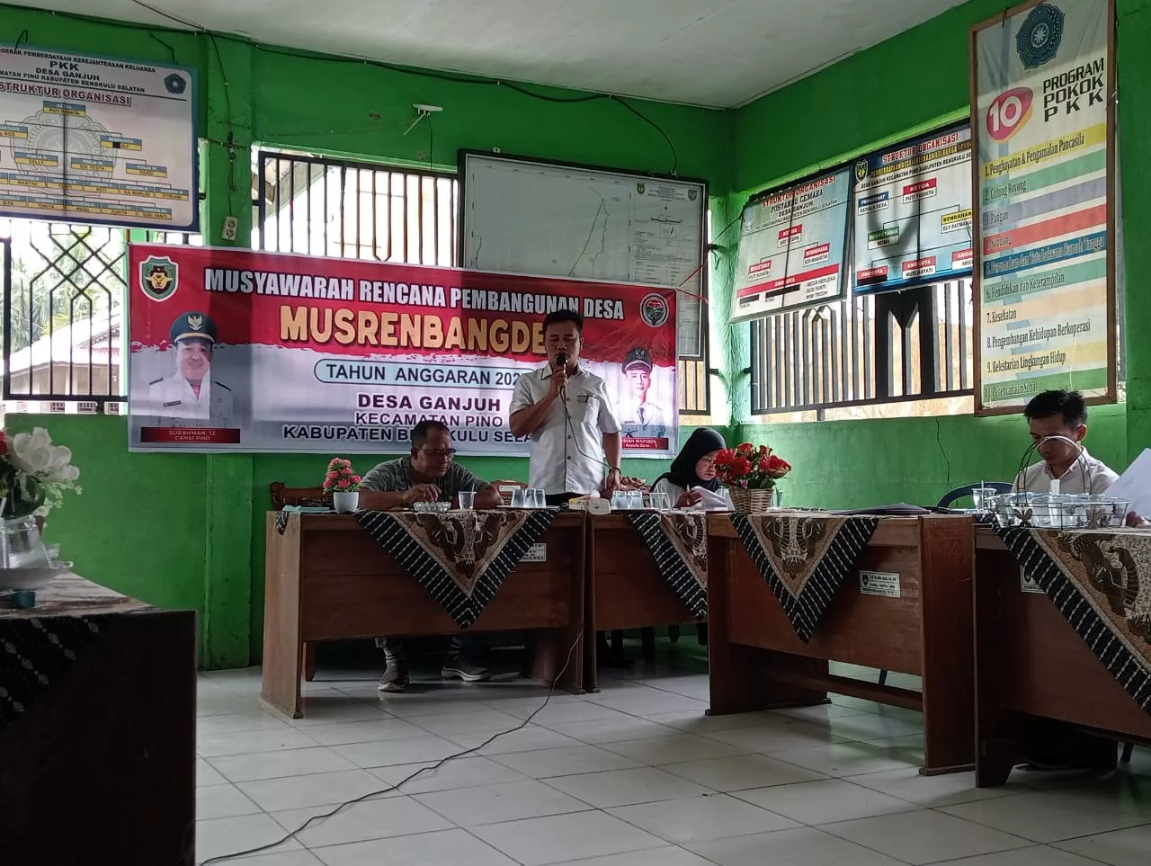 Jaring Aspirasi Warga, Pemdes Ganjuh Gelar Musrembangdes