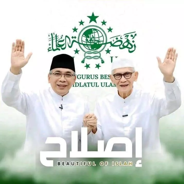 Dualisme PBNU Berakhir di Pesantren Lirboyo, Kiai Miftach dan Gus Yahya Sepakat Gelar Muktamar Bersama