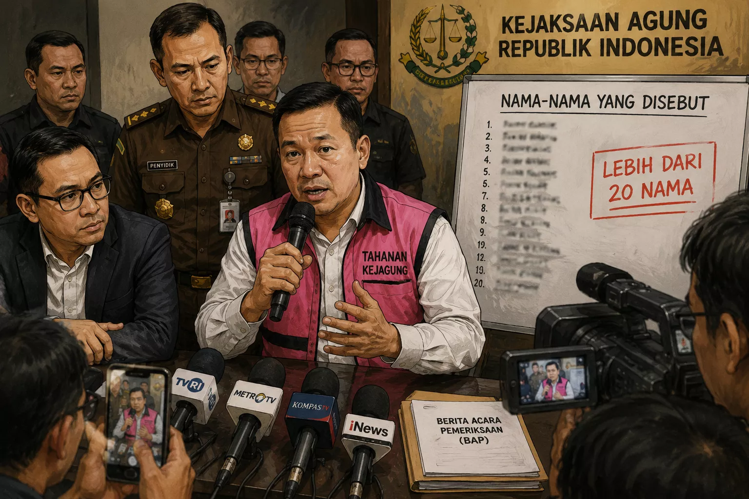 Eks Waka BGN Buka Mulut! Lebih dari 20 Nama Disebut dalam Kasus Korupsi MBG