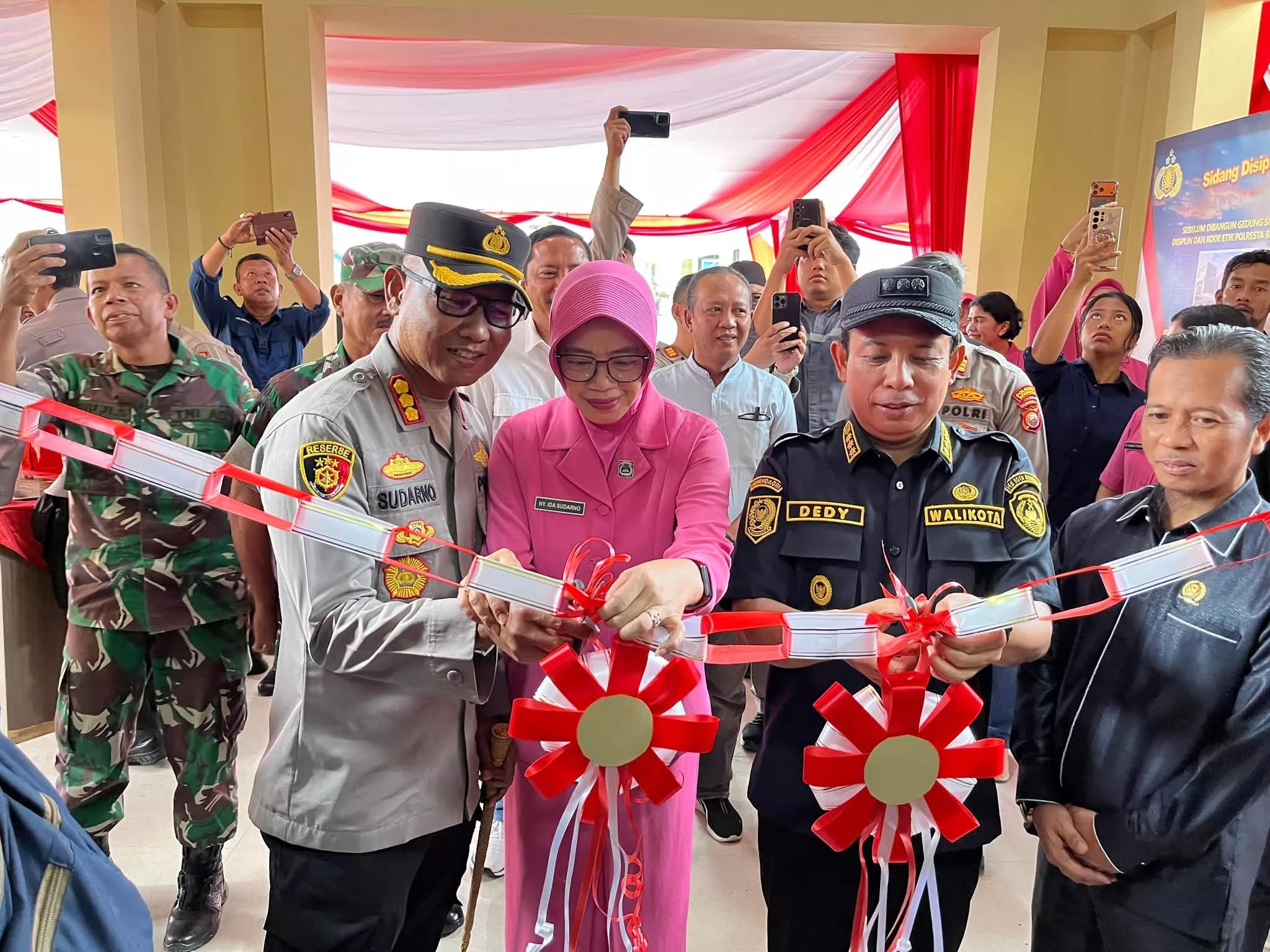 Tiga Gedung Polresta Bengkulu Diresmikan, Fokus Perkuat Disiplin Internal dan Layanan Publik