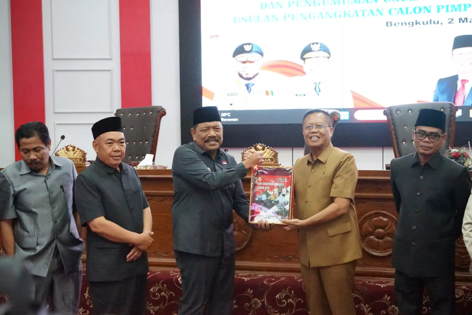 LKPJ 2025: Wagub Mian Ungkap Ekonomi Bengkulu Tumbuh 4,80 Persen, Kemiskinan Turun