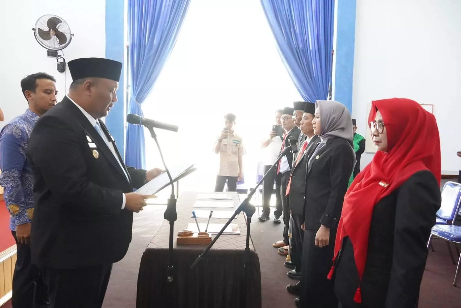 Segarkan Roda Pemerintahan, Wawali Bengkulu Lantik Pejabat Eselon II dan III