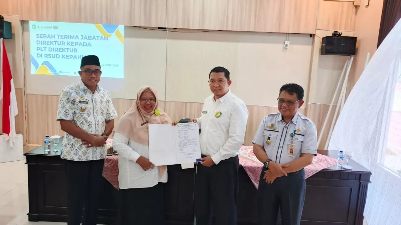Sertijab Direktur RSUD Kepahiang, Wabup Abdul Hafizh Soroti Profesionalisme Layanan dan Inovasi Rumah Sakit