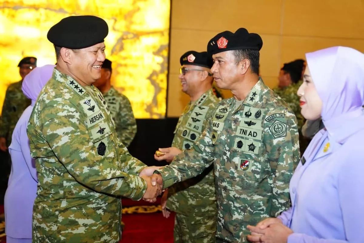 105 Perwira Tinggi TNI Resmi Naik Pangkat, Mayoritas Berasal dari Angkatan Darat