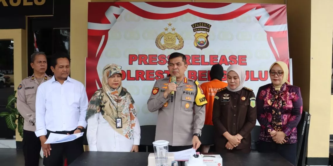 Empat Pengedar Dibekuk, Polresta Bengkulu Musnahkan 25,25 Gram Sabu Hasil Pengungkapan Empat Kasus