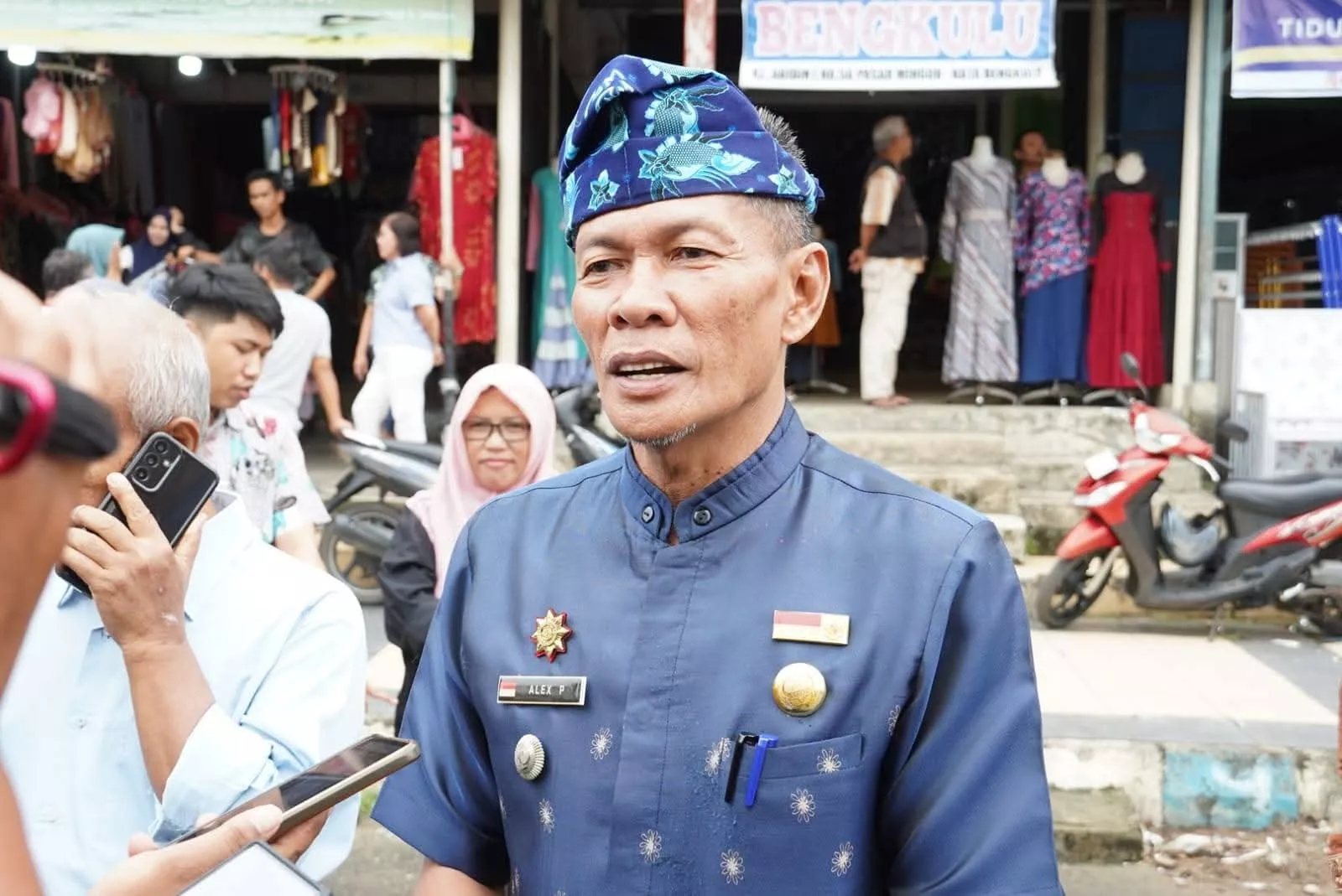Penataan Ulang Kawasan Jalan KZ Abidin I, Puluhan Pedagang di Kota Bengkulu Direlokasi