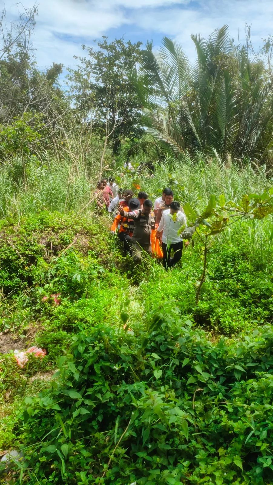 Mayat Pria di Kawasan Sungai Kualo, Rupanya Pelajar Asal Kelurahan Rawa Makmur Permai