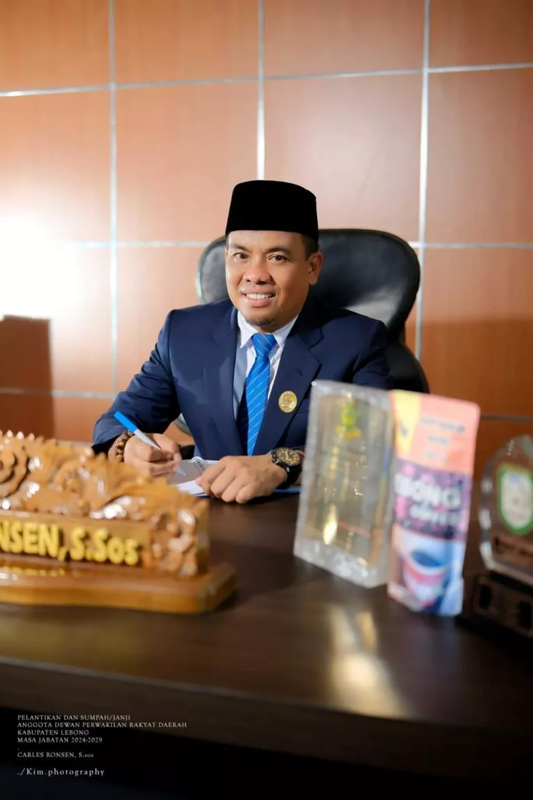 Ketua DPRD Lebong Carles Ronsen Apresiasi Pemkab Lebong Raih UHC Awards 2026