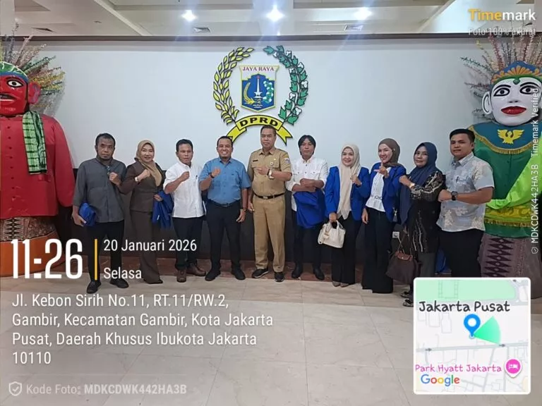 Ketua DPRD Lebong Pimpin Kunjungan Kerja Lintas Komisi ke DPRD DKI Jakarta