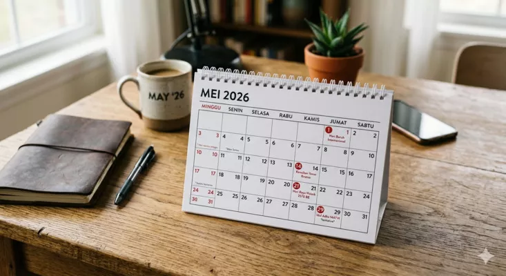 Mei 2026 Punya Banyak Libur, Simak Tanggal Merahnya