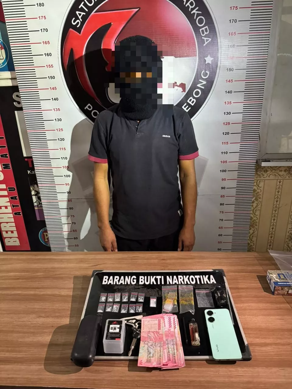Digerebek Subuh di Komplek Kuburan Covid! Pengedar Narkoba di Rejang Lebong Dibekuk, Polisi Sita 12 Paket Sabu