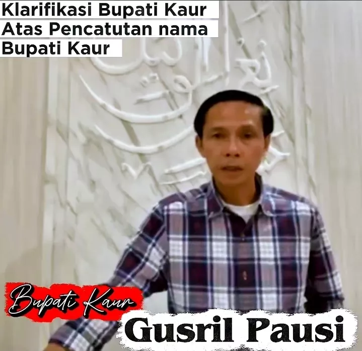 Namanya Dicatut untuk Koperasi hingga Arisan, Bupati Kaur Buka Suara: Jangan Percaya!