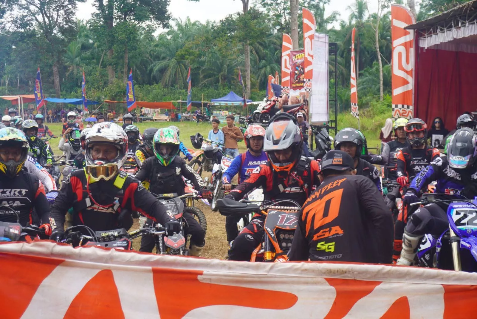 Meriah dan Penuh Tantangan! Latber Trail Lemot T-Par Talang Pungguk Resmi Digelar