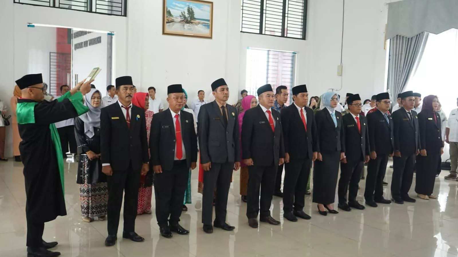 Resmi Dilantik, 10 Pejabat Eselon II Bengkulu Tengah Siap Jalankan Misi Baru Bupati