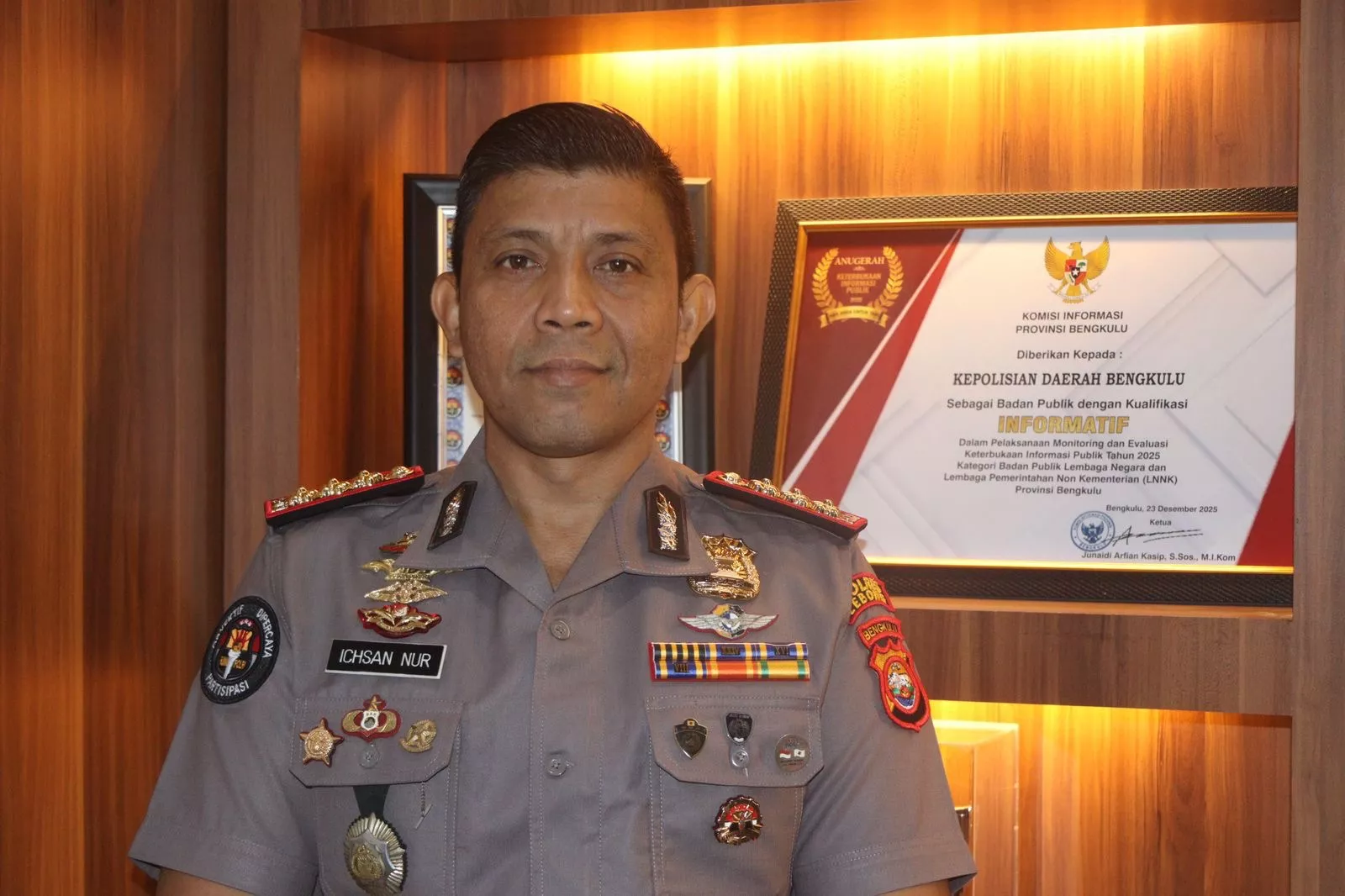 Mutasi Besar-besaran! 105 Personel Polda Bengkulu Dirotasi, Sejumlah Jabatan Strategis Bergeser