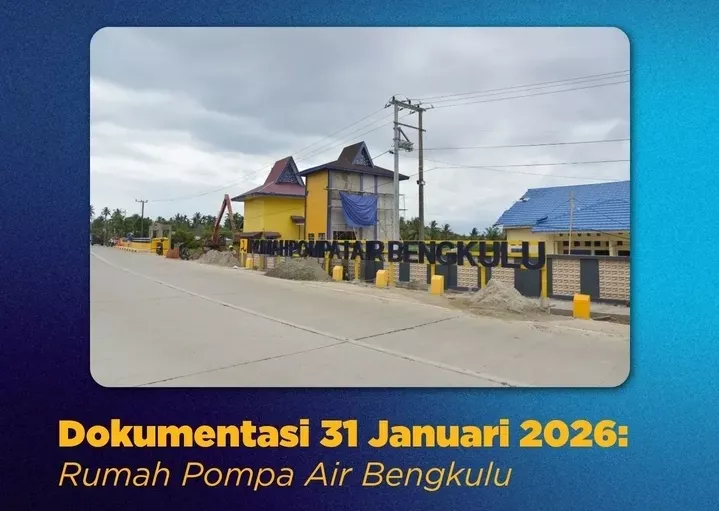 Progres 99,2 Persen, Pengendali Banjir Sungai Bengkulu Tahap I Siap Beroperasi