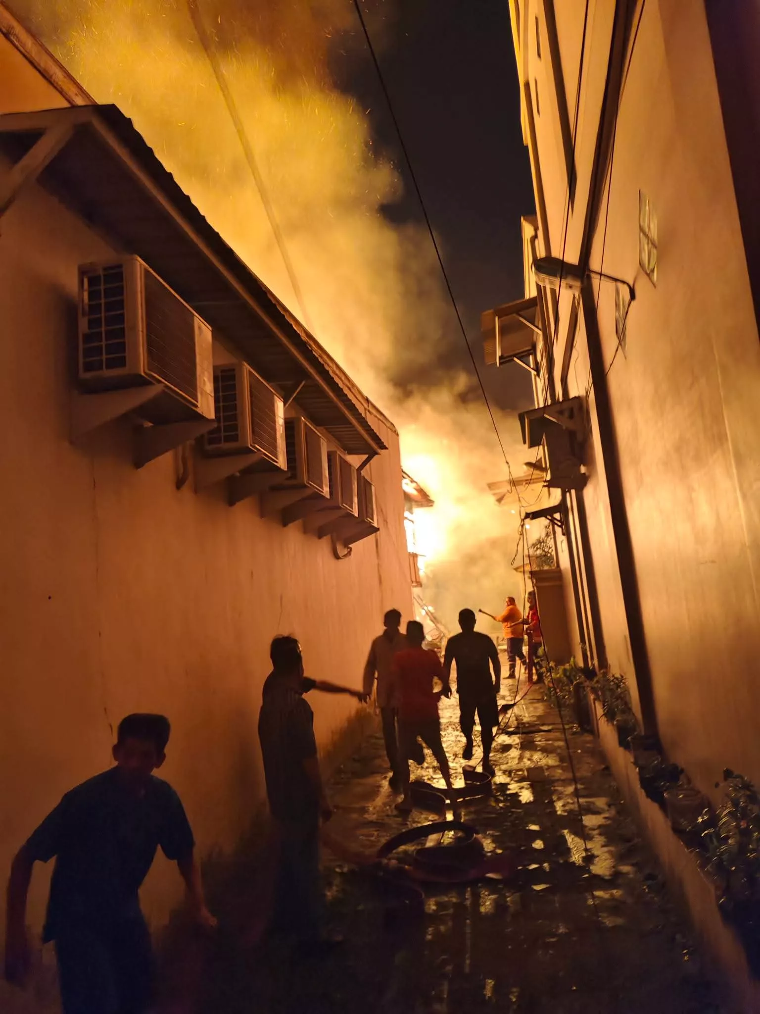 Empat Rumah di Curup Ludes Terbakar, Kerugian Ditaksir Capai Rp510 Juta