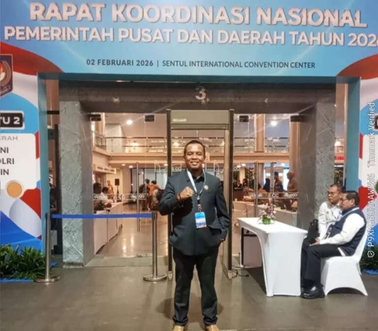 Ketua DPRD Lebong Carles Ronsen Hadiri Rakornas Pemerintah Pusat dan Daerah 2026 di Bogor