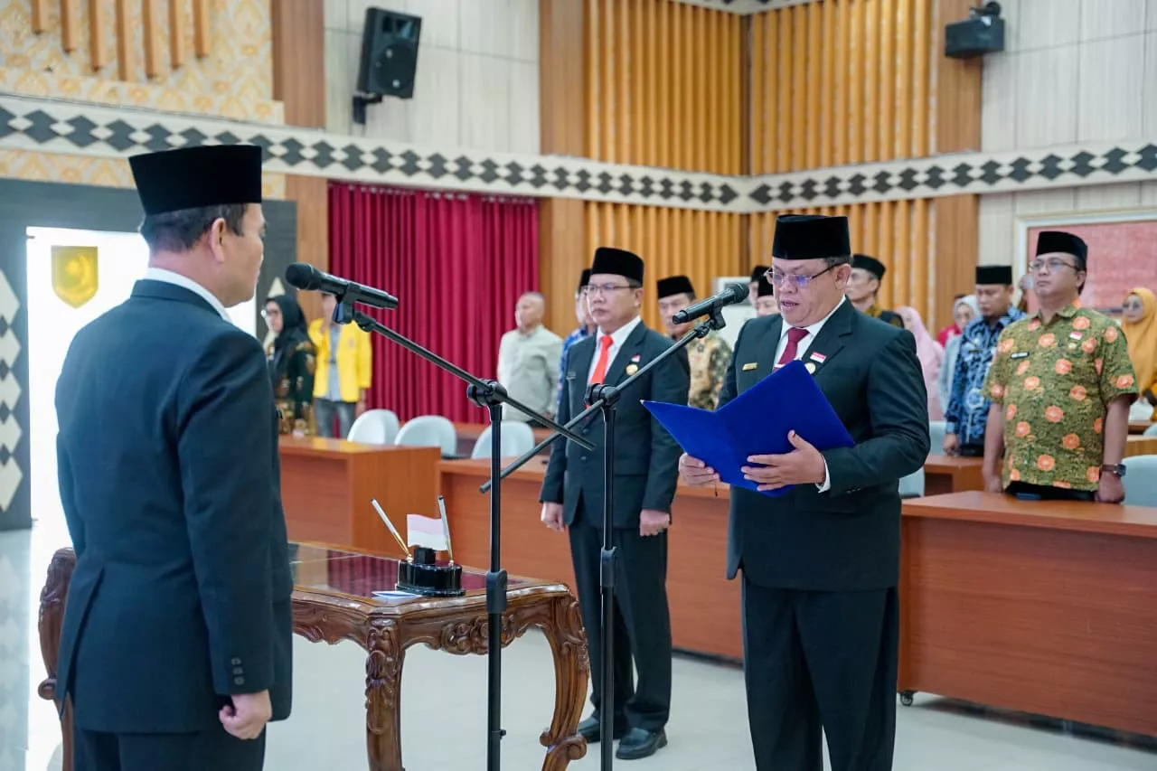 Kadis Dikbud dan Kadis Kesehatan Provinsi Bengkulu Resmi Dilantik