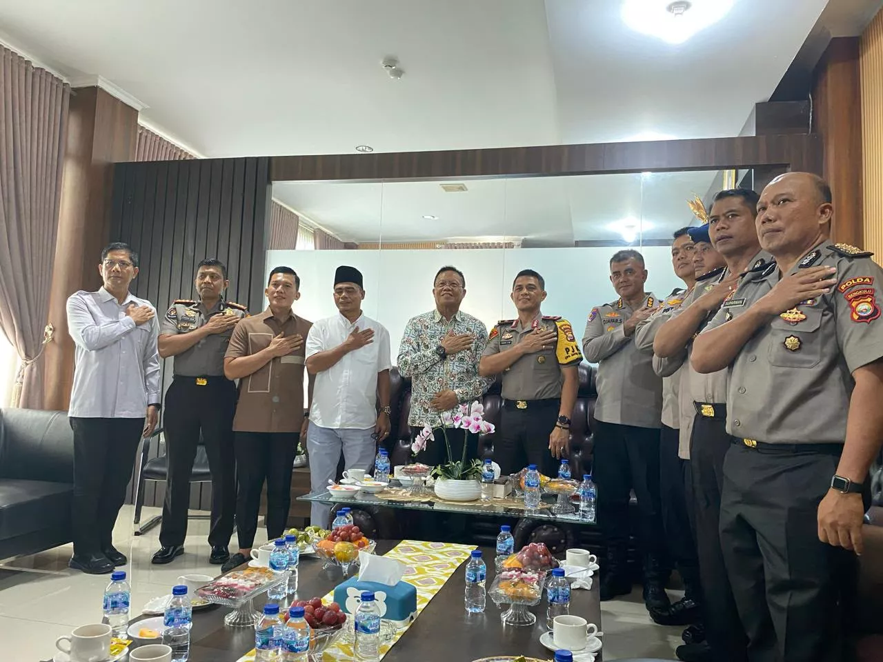 Langkah Perdana Kapolda Bengkulu ke DPRD, Perkuat Sinergi Forkopimda untuk Kemajuan Daerah