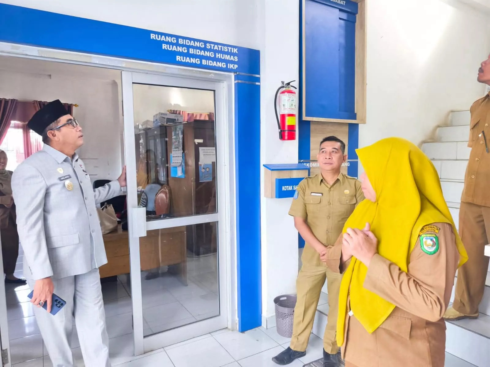 Wabup Kepahiang Kunjungi Diskominfo, Tekankan Disiplin ASN dan Kinerja TPP