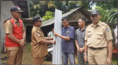 Wabup Bengkulu Utara Turun Langsung ke Lokasi, Pastikan Korban Kebakaran Sukarami Tak Berjuang Sendiri