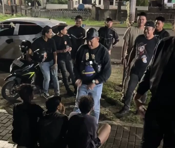 Patroli Malam Bengkulu Sasar Geng Motor, 15 Remaja Terjaring, 4 Bawa Sajam