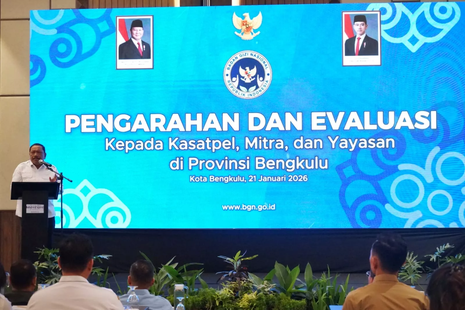 Helmi–Mian Tegaskan Komitmen Lima Tahun Dukung Program Makan Bergizi Gratis