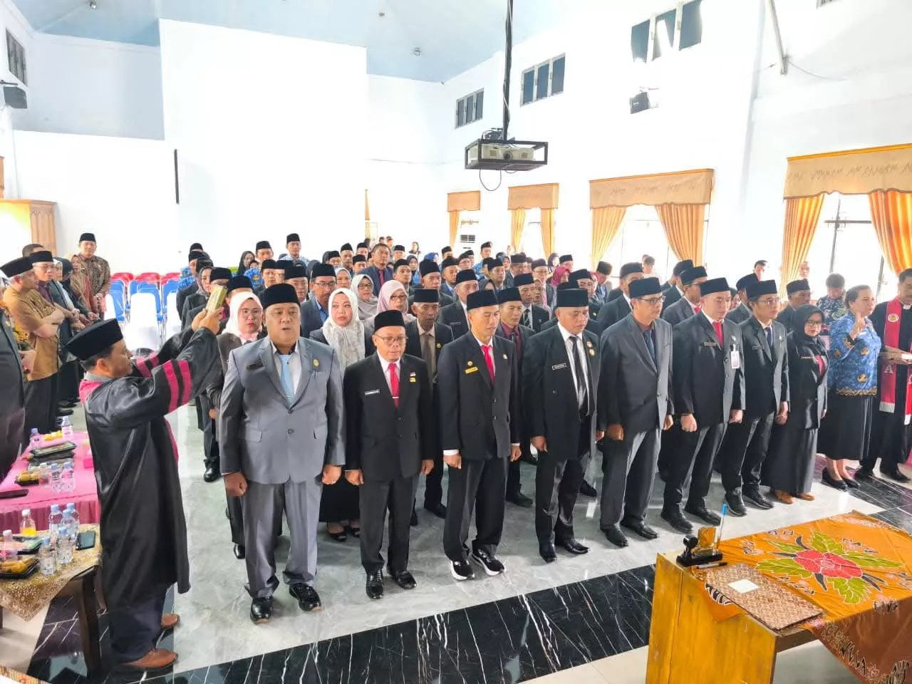 Enam Camat Baru Resmi Bertugas, Bupati Kepahiang Ingatkan ASN Soal Tanggung Jawab Publik