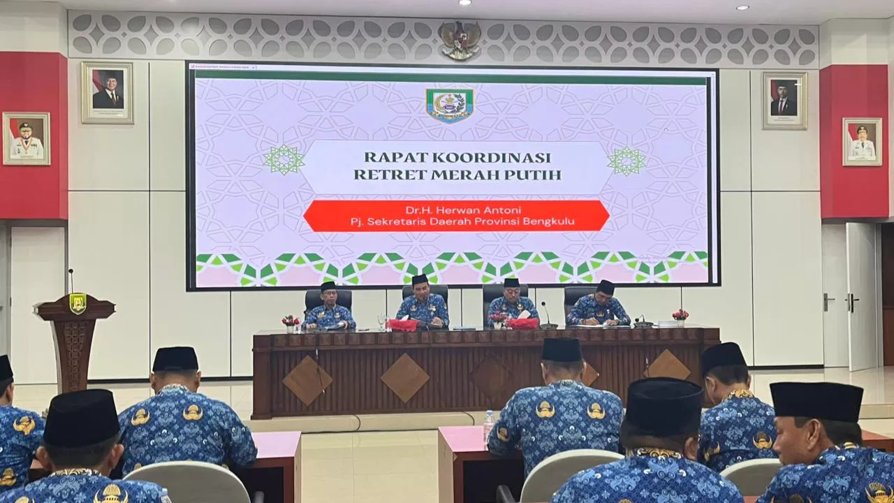Retret Merah Putih Dimatangkan, Pemprov Bengkulu Tekankan Pembenahan Mental ASN