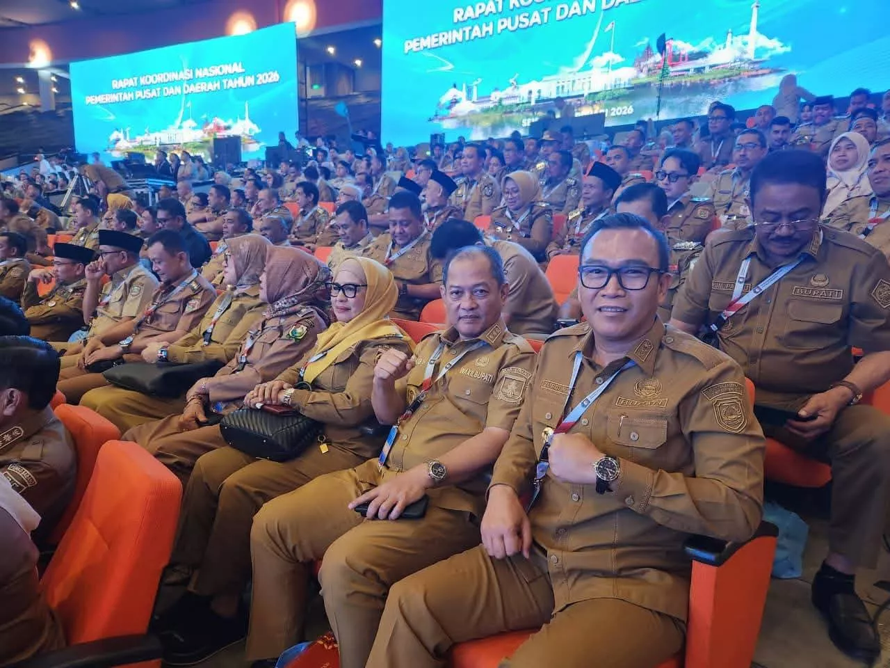 Bupati Kepahiang Hadiri Rakornas 2026, Prabowo Tekankan Kepemimpinan untuk Rakyat