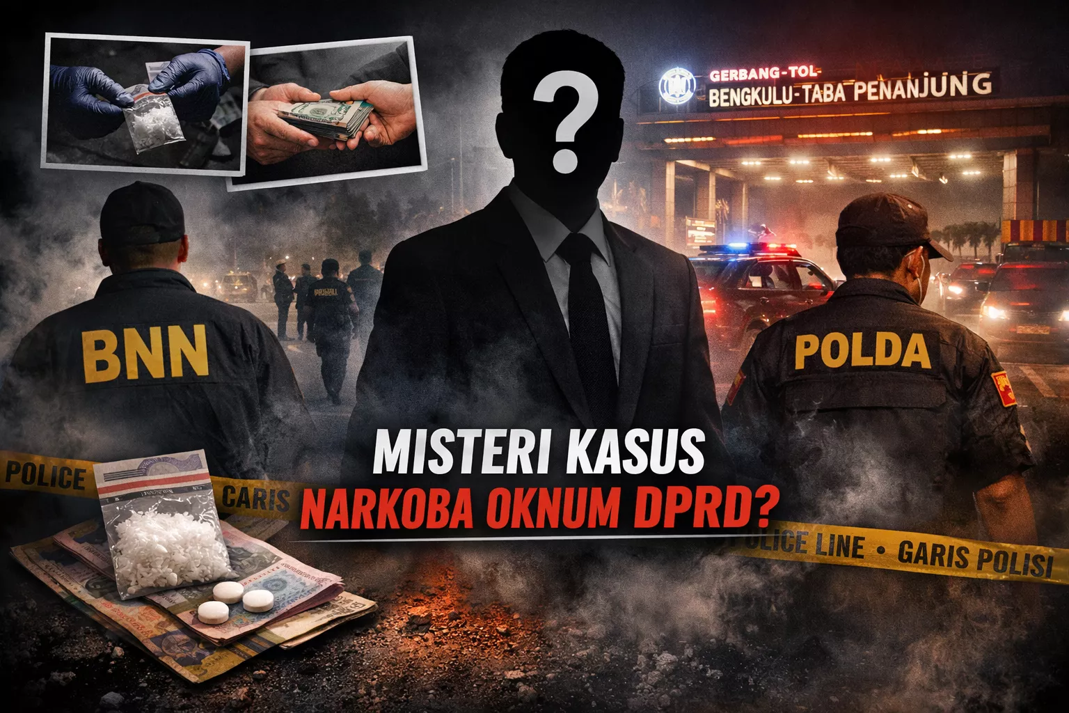BNNP–Polda Kompak Bantah, Siapa Sebenarnya Amankan Oknum DPRD? Misteri Kasus Narkoba Bengkulu Kian Gelap