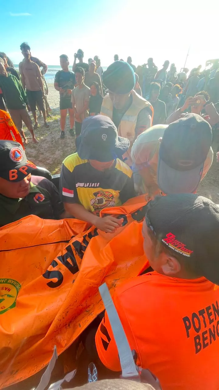 Kabar Duka dari Mukomuko, Remaja yang Hilang Terseret Ombak Ditemukan Tim SAR
