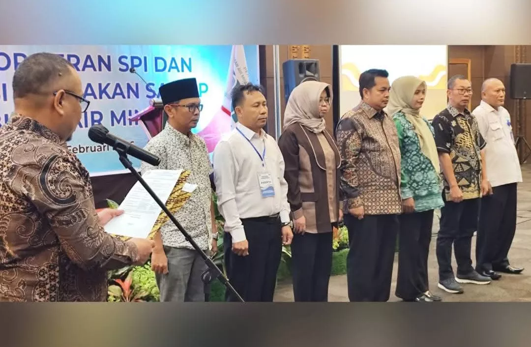 Dirut Tirta Rafflesia Resmi Jadi Ketua PD Perpamsi Bengkulu