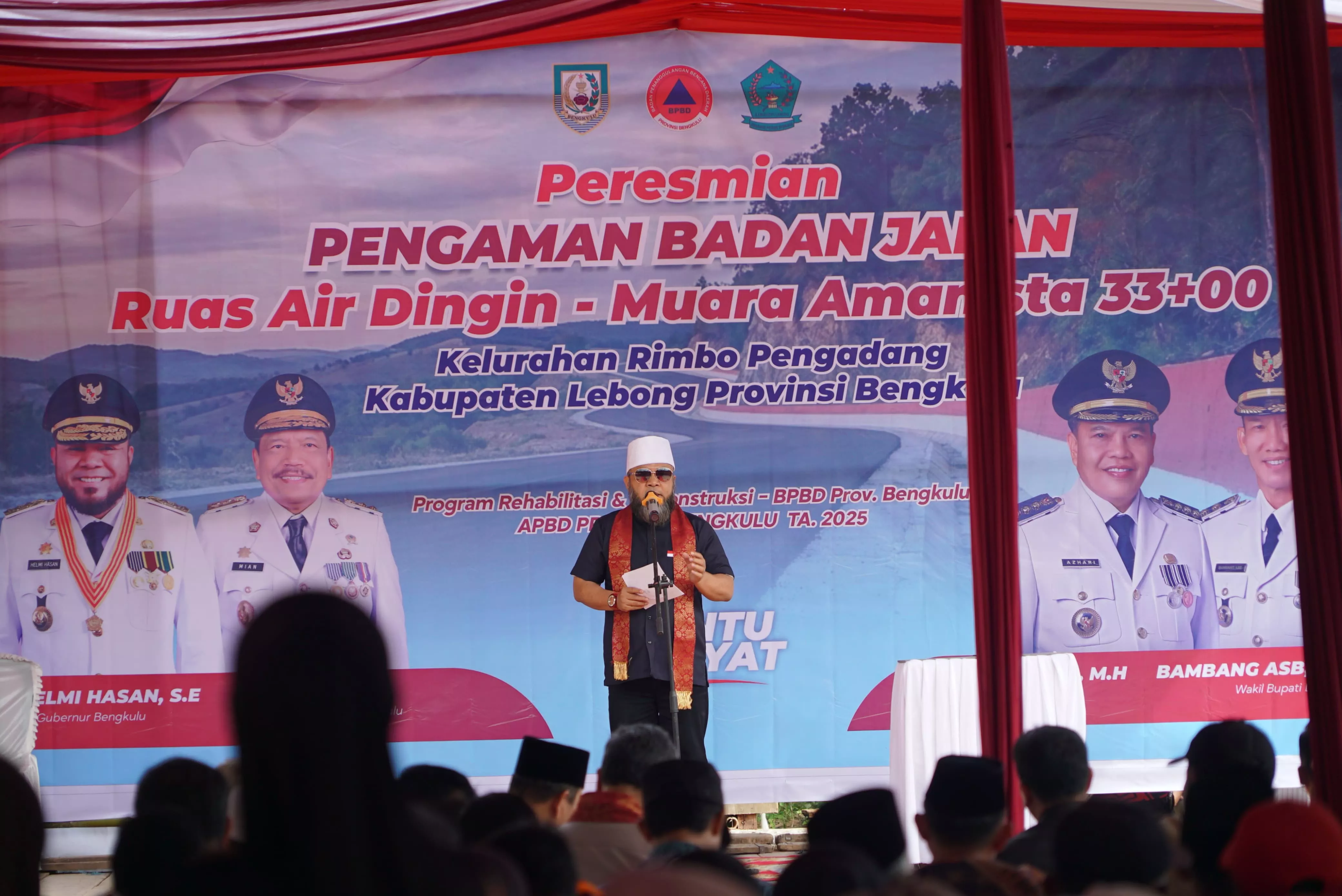 Pengamanan Jalan Air Dingin–Muara Aman Rampung, Gubernur Bengkulu Tegaskan Komitmen Tanggap Bencana