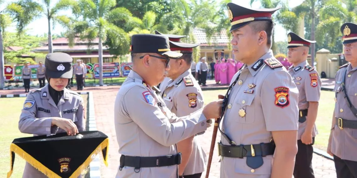 Mutasi Besar di Polres Mukomuko! Kasat Reskrim hingga Kapolsek Resmi Berganti