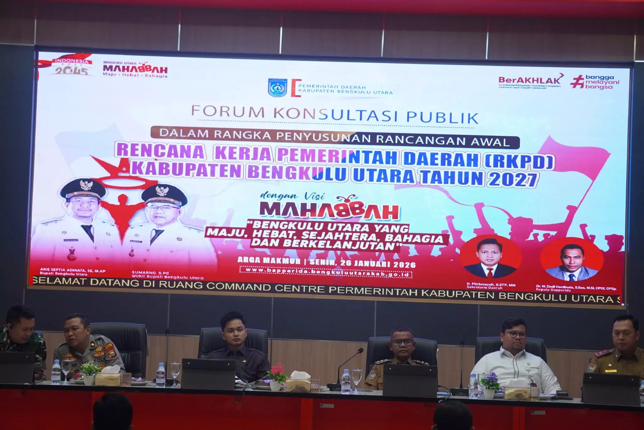 Konsultasi Publik RKPD 2027 Dibuka, Wabup BU Minta OPD Hentikan Program Seremonial