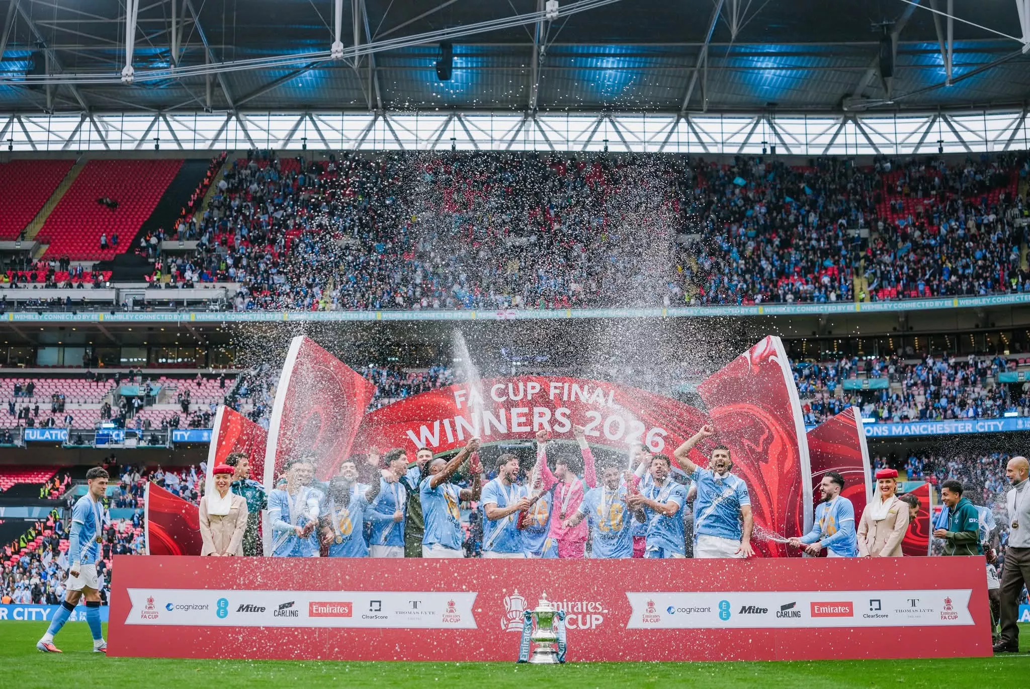 Manchester City Juara FA Cup 2026, Chelsea Tumbang Lewat Gol Semenyo di Wembley