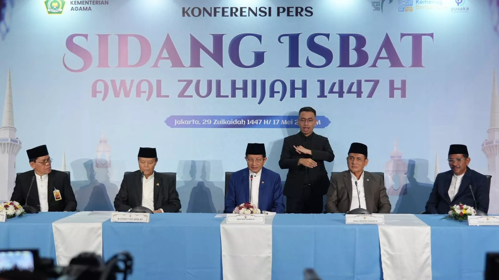 Pemerintah Tetapkan 1 Zulhijah 1447 H pada 18 Mei 2026, Iduladha Jatuh 27 Mei