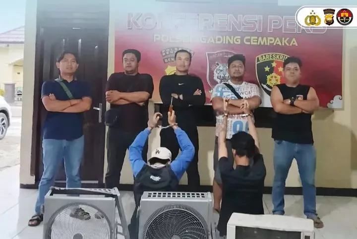 Polsek Gading Cempaka Bongkar Pencurian di Kantor Gubernur Bengkulu, Dua Pelaku Diamankan